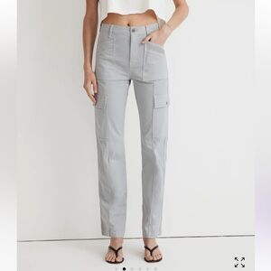 NWT Madewell The Garment-Dyed '90s Straight Cargo Pant sz 28